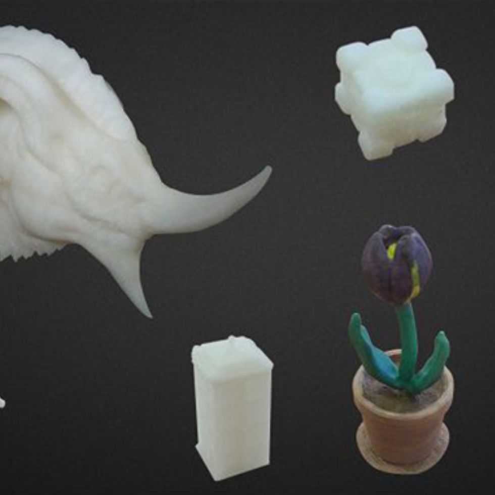3D nyomtatás rendezvényen előre elkészített mintákból