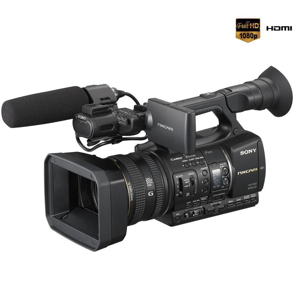 Sony HXR-NX5E professzionális videokamera bérlés, bérbeadás