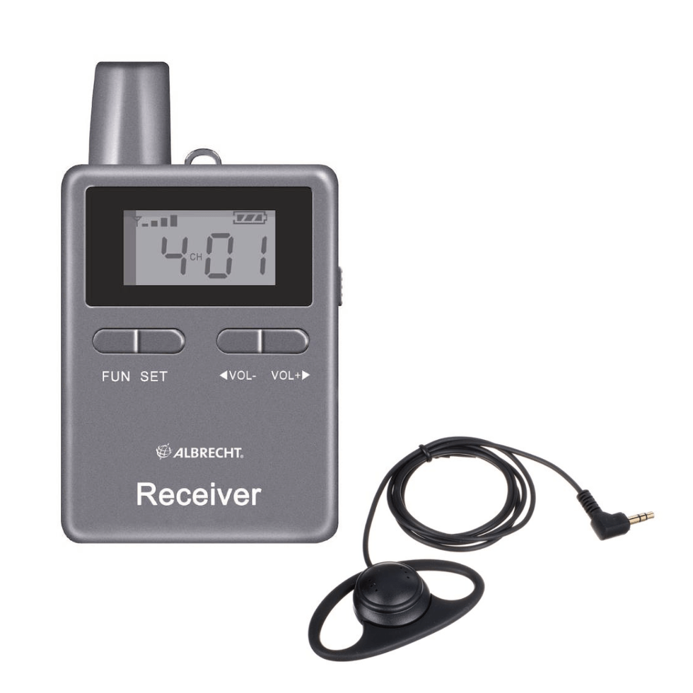 Tourguide system rental